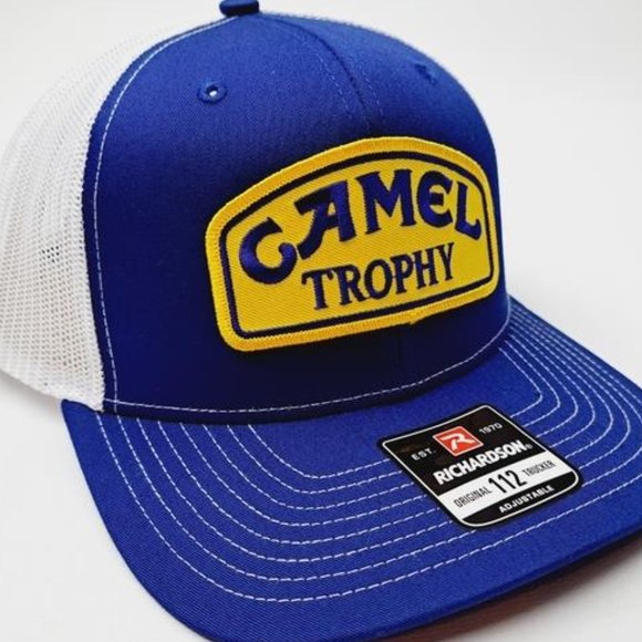 Retro Camel Trophy Richardson 112 Trucker Cap Hat Snapback Racing Gear F1 Prix